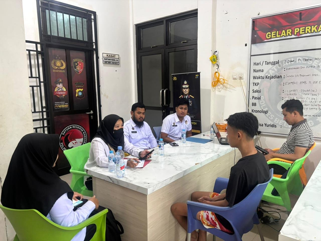 Bapas Tanjungpandan Perkuat Sinergi dengan Polres Belitung dalam Pendampingan Anak Berhadapan dengan Hukum